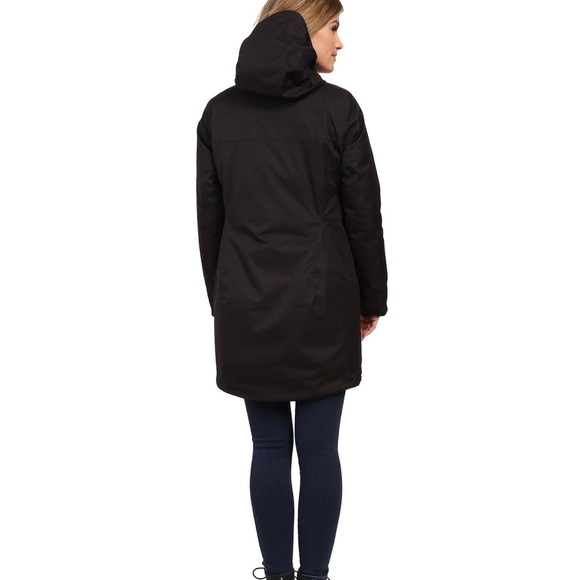 The North Face Crestmont black parka coat XS NWT - Picture 12 of 14